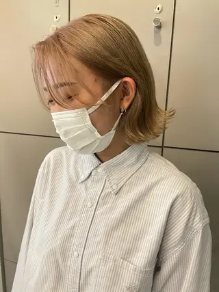 ショート C’LD hair produce /シールドヘア所属・モテ髪/ボブ/ショー ト/アダチフウトのヘアスタイル