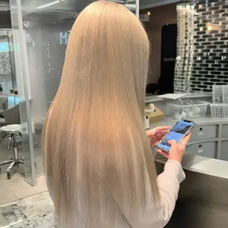 ロング カラー GEM/ハイトーン /名駅/kanaeのヘアスタイル