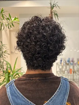 パーマ メンズ ANY/須田 麻人/ハードパーマのヘアスタイル