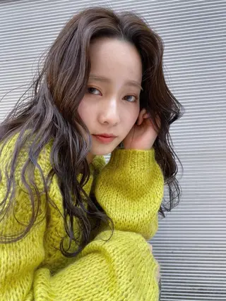 ミディアム カラー JILL by GiseL/天神のヘアスタイル