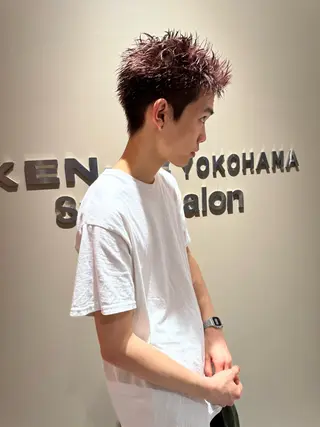 ショート カラー メンズ AITOKYO 渋谷店所属・AI TOKYO横浜 /駿佑のヘアスタイル
