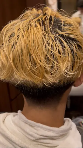 ミディアム 池田 昇瑛のヘアスタイル