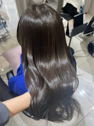 ロング カラー 韓国レイヤー×モテ髪 /MITSUKI🤍のヘアスタイル