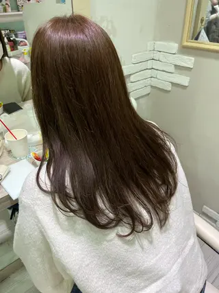 ロング 坂口 愛のヘアスタイル