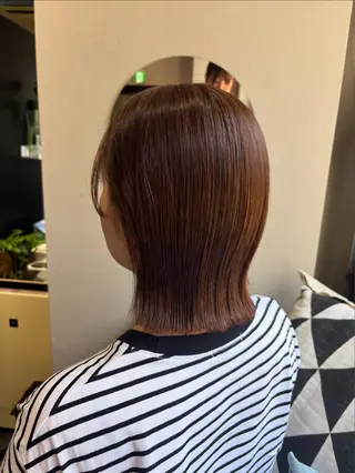 ミディアム RUE5所属・🫧ストレート/ ボブ　真鍋 衿奈🫧のヘアスタイル