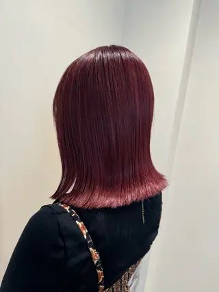 ミディアム カラー シールエクステ/ 髪質改善💐yuuのヘアスタイル