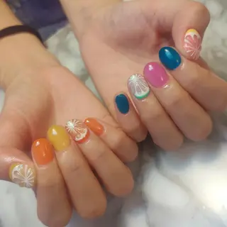 ネイル ジェヌインネイル 河内のネイルデザイン