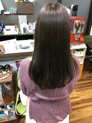 ロング 國次 夕貴のヘアスタイル