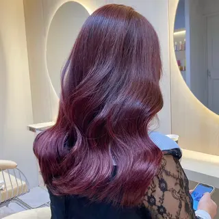 カラー ❤️ブリーチなし💚 ダブルカラー平野実花のヘアスタイル