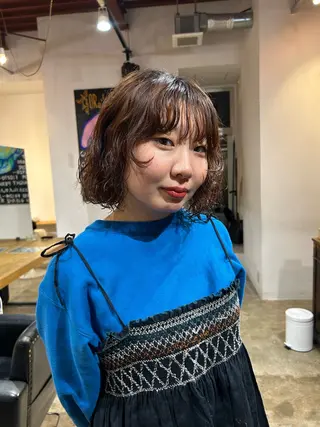 パーマ ORe'S　HAIR BE GLaD所属・ORe'S HAIR BE　GLaDまなみのヘアスタイル