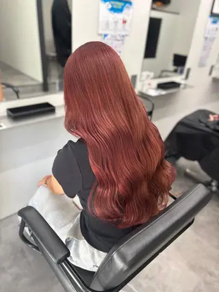 ロング 韓国ヘア/レイヤー 🇰🇷/艶髪/長橋のヘアスタイル