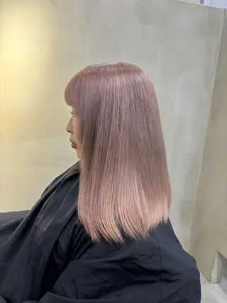 ミディアム カラー VOYAGE所属・中園康 /カラー/ブリーチのヘアスタイル