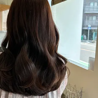 セミロング 後藤 千絵のヘアスタイル