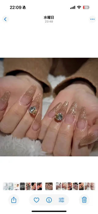 ネイル m kaori𓃟のネイルデザイン