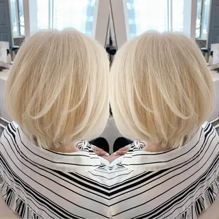 ミディアム カラー LAGRECE大阪梅田店所属・美髪矯正・髪質改善 【中村吉孝】のヘアスタイル