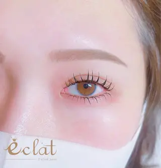 マツエク・マツパ eclat【エクラ】 桃のマツエク・マツパデザイン