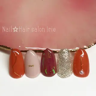 ネイル Hair salon Irie所属・與儀 知佳のネイルデザイン