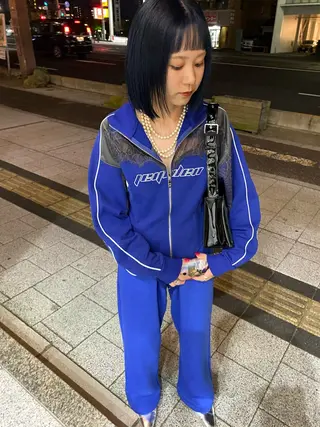 ミディアム カラー ヘアアレンジ 広島/ボブ/レイヤー 🌿‬wakabaのヘアスタイル