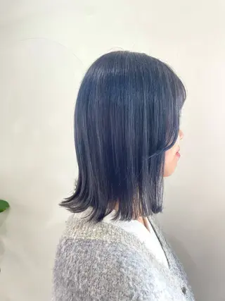 ミディアム カラー mopa所属・mopa_kaede 暖色カラー/ロングのヘアスタイル