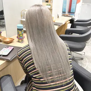 ロング カラー Lien by kiitos所属・韓国ヘア×レイヤー カット/上田丈也のヘアスタイル