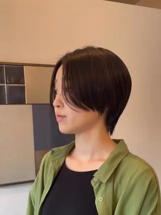 ショート カラー 大矢瑛翔 ショート/パーマのヘアスタイル