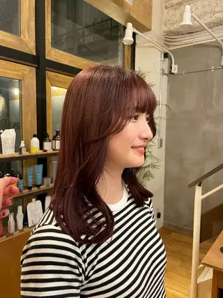 ミディアム mashu北堀江店所属・似合わせカラー/ 堀江美容室/レミ🎀のヘアスタイル