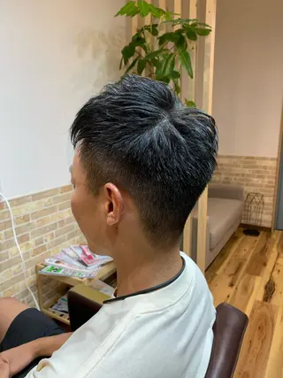 ショート ヘアアレンジ メンズ hair house templado所属・ヘアーハウス テンプラードのヘアスタイル