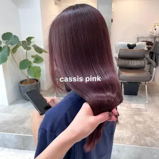 カラー 暖色カラー推し/ トヤエリコのヘアスタイル