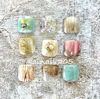 ネイル ニュアンス🌿‬ Aivy./アイビーのネイルデザイン