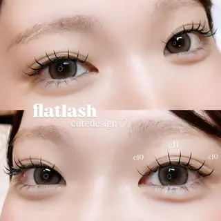 マツエク・マツパ Mell Yuuna ♡パリエク /束感のマツエク・マツパデザイン