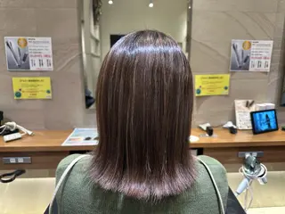 ミディアム カラー shell国分寺所属・hum立川 水野由香のヘアスタイル