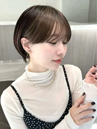 ショート 多毛専門/ 酒井愛由のヘアスタイル