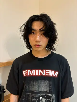 パーマ メンズ ＧＡＲＤＥＮ/ダブル カラー/otohaのヘアスタイル