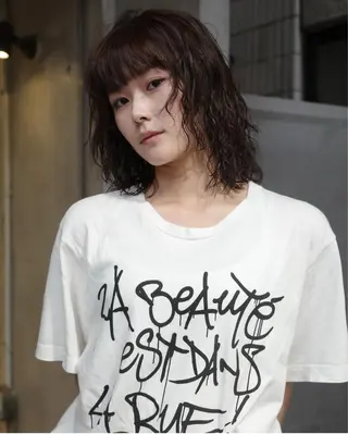 パーマ 柚音 nero hairのヘアスタイル