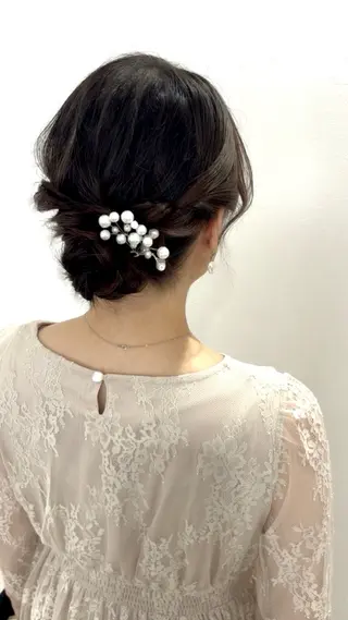 ヘアアレンジ ヘアセット🎀推し活 市川駅近🩵MIHOのヘアスタイル