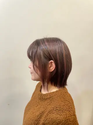 ショート 白髪ケア  BAUM まやのヘアスタイル