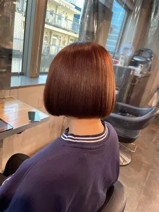 ショート ベージュカラー💖 やすひろのヘアスタイル