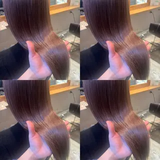 ロング カラー 店長✨️韓国ヘア✖️ 髪質改善カラー／純大のヘアスタイル