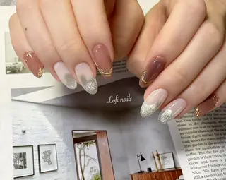 セミロング ネイル Lofi nails ゆきこのネイルデザイン