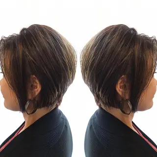 ショート カラー 柴田 祐輔のヘアスタイル