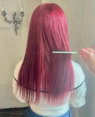 カラー 片野 心愛のヘアスタイル