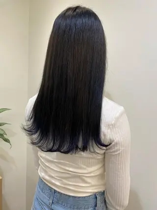 ロング カラー マツモト カラー/ショートボブのヘアスタイル
