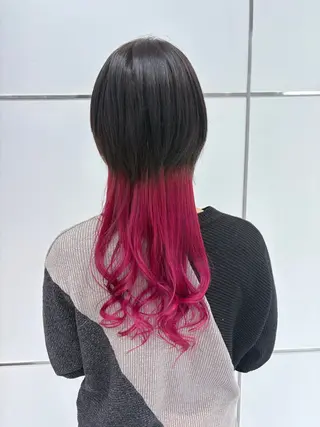 カラー Maho ブリーチモデル募集中のヘアスタイル