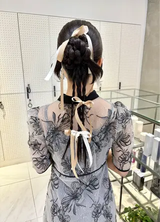 ヘアアレンジ 🎀ヘアセット透明感 /REINA🎀のヘアスタイル