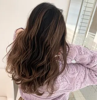 セミロング カラー N° jillva ♦️川端裕司♦️のヘアスタイル