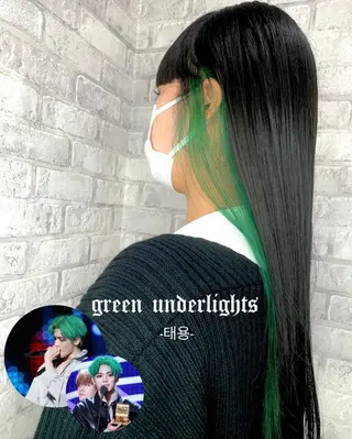 ロング LIBERTE所属・韓国ヘア🌈加藤 瑠華のヘアスタイル