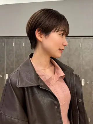 ショート 藤原 萌衣のヘアスタイル