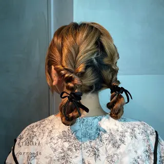 ヘアアレンジ charm《銀座》 ヘアセット/縮毛矯正のヘアスタイル