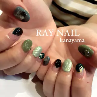 ネイル Arowa 伊田のネイルデザイン