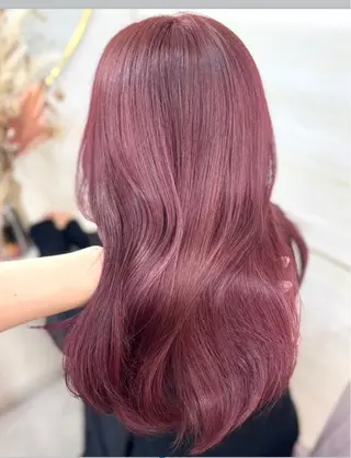 セミロング 💘Kurea💘 艶髪/韓国/暗髪のヘアスタイル